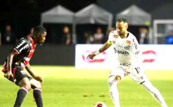 Neymar retorna ao Santos com empate na Vila Belmiro